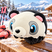 Panda Pal Kids’ Plush Helmet Cover